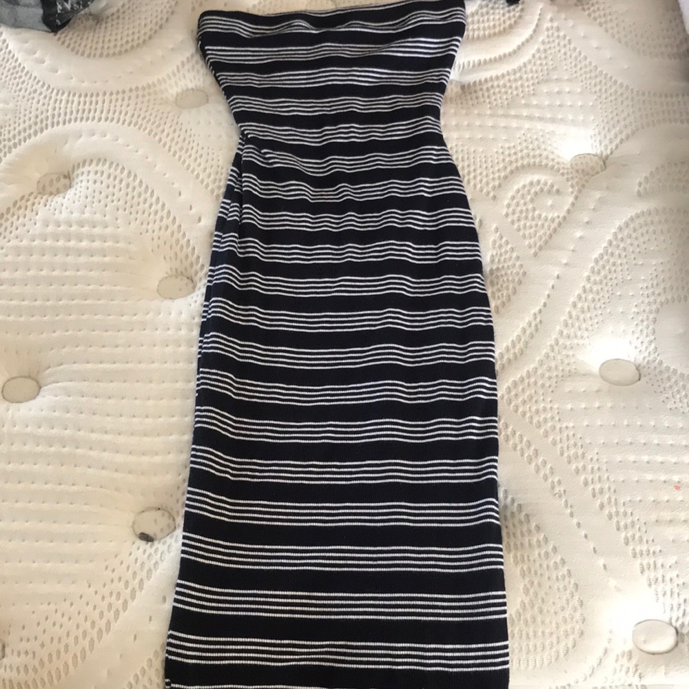 Fitted tube dress